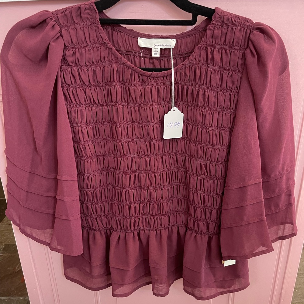 Plum Blouse